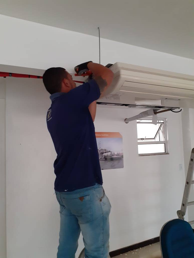 Instalação de Ar-Condicionado 1